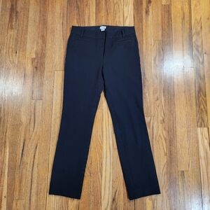 J. Crew Black Tailored Dress Pants Size 6R